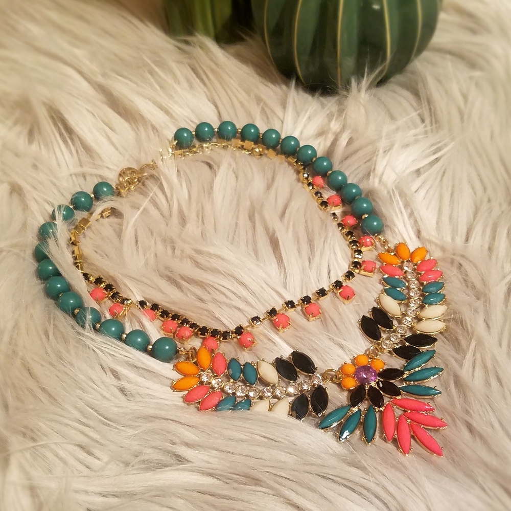 🎉HP🎉 NWOT Gemma Simone Statement Necklace 📿